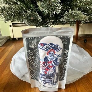 New! NFL Patriots Golf Club Fairway Headcover